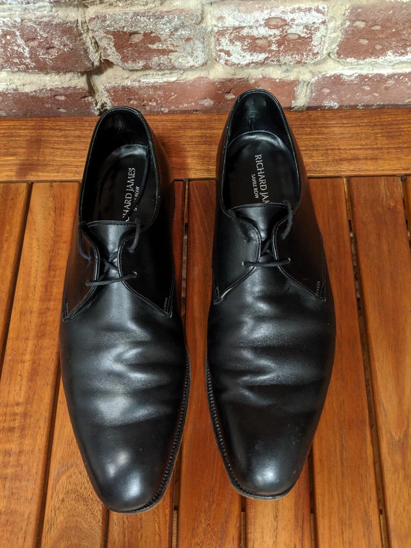 Richard James Savile Row Classic Black Dress Shoes (1 of 10)