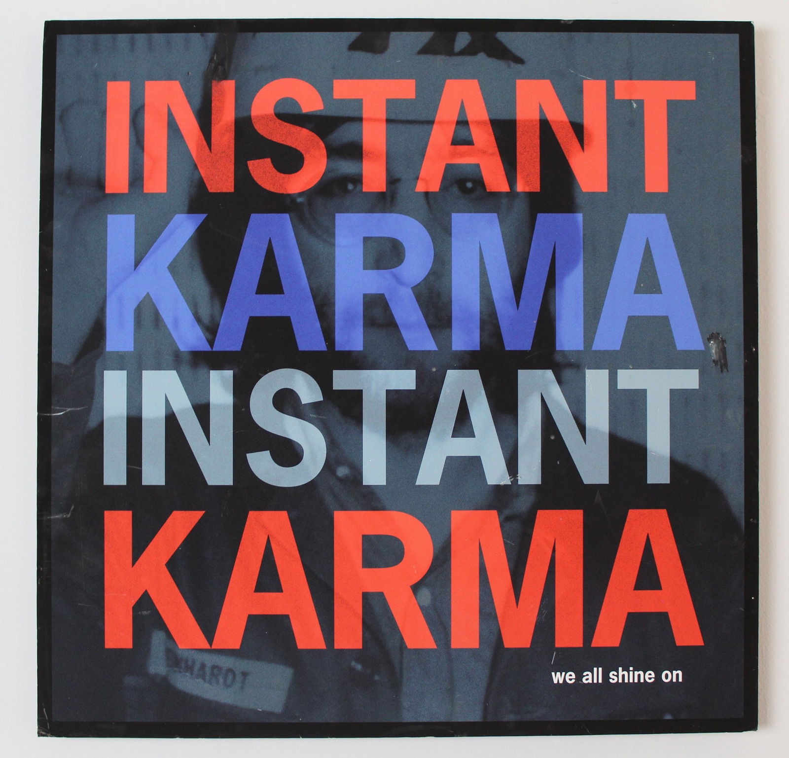 John Lennon Instant Karma Power to the People Collage Original Digital Art by John Kosh (1 of 7)