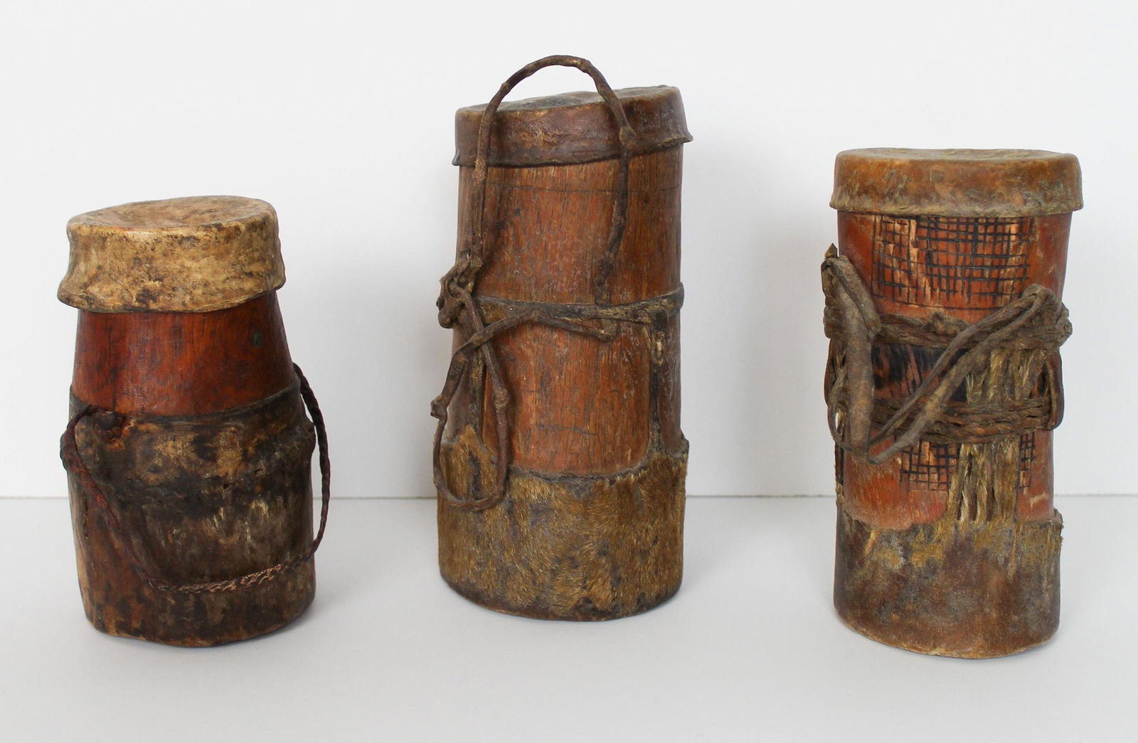 3 African Small Hand Drums (1 of 10)