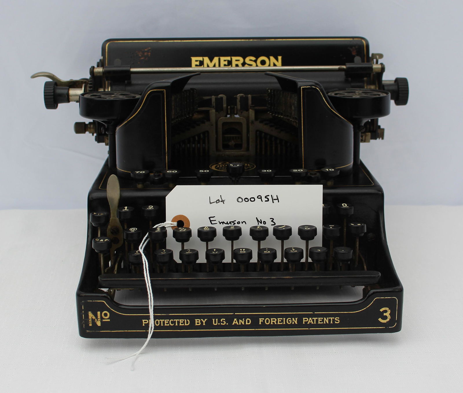 Emerson No. 3 Typewriter - 1907-1910 (1 of 6)