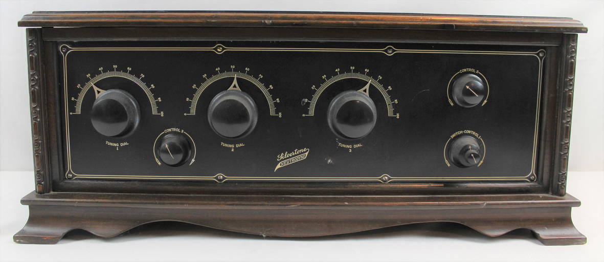 Silvertone Neutrotrodyne Tube Broadcast Radio 1920s (0151) on Nov 18