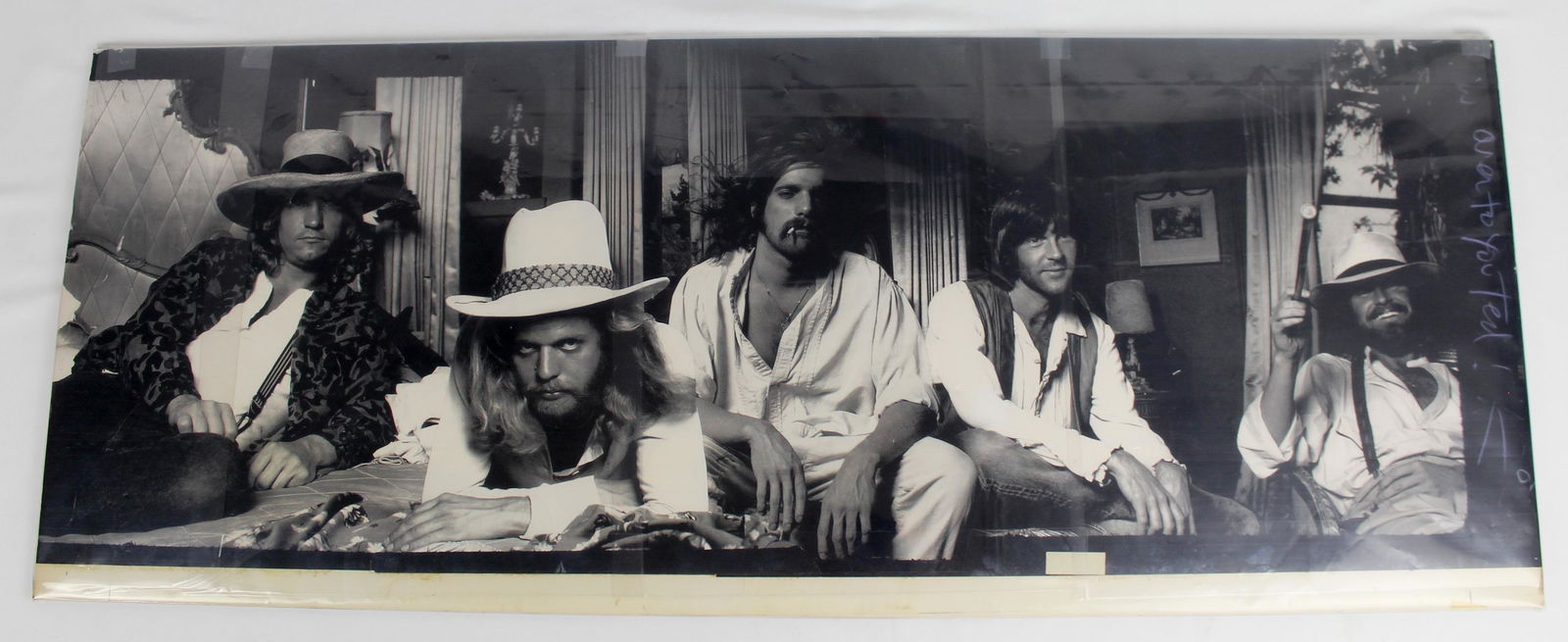 Eagles Hotel California Insert Glossy Photo with Handwritten Kosh Message (1 of 5)