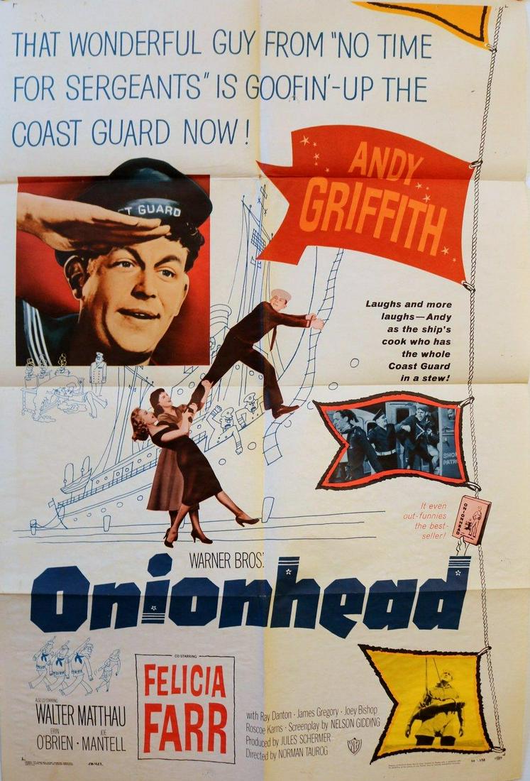 Onionhead (Warner Bros., 1958). One Sheet (27"x41") (1 of 1)