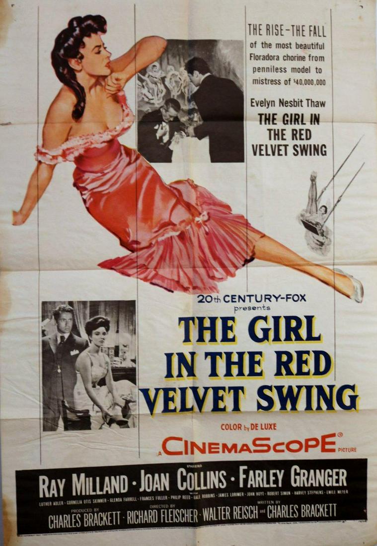 The Girl in the Red Velvet Swing (20th Century Fox, (1 of 3)