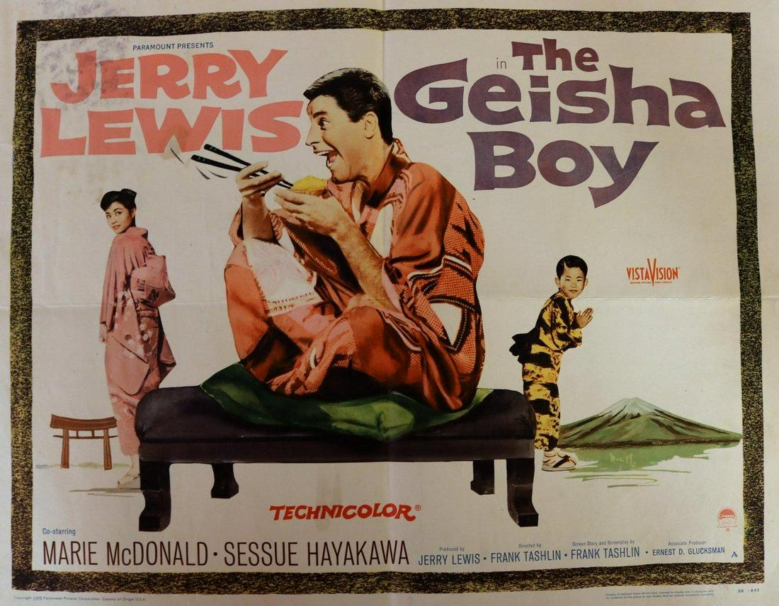 The Geisha Boy (Paramount Pictures, 1958) Half Sheet (1 of 2)