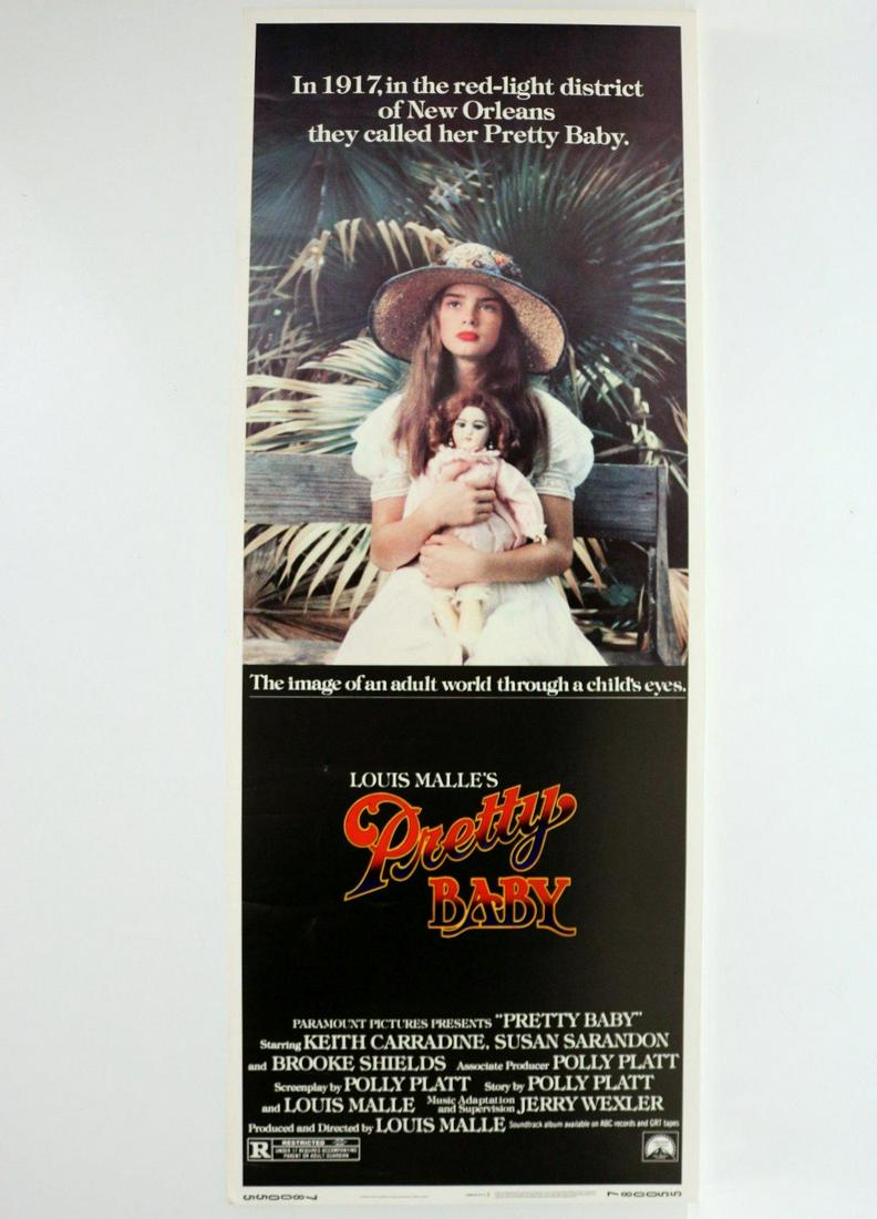 Pretty Baby (Paramount Pictures, 1978). Insert: Pretty Baby (Paramount Pictures, 1978). Insert (14"x36") Brooke Shields
