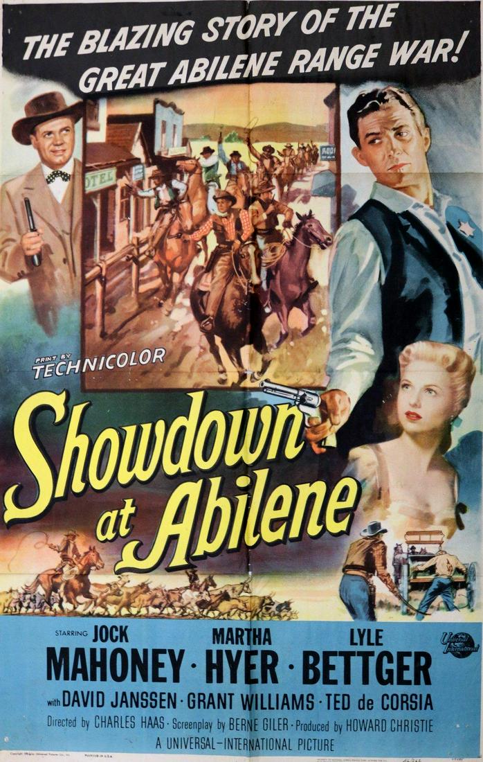 Showdown at Abilene (Universal-International, 1956). (1 of 5)