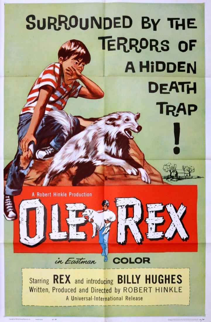 Ole Rex (Universal, 1961). One Sheet (27"x41") Rex (1 of 2)