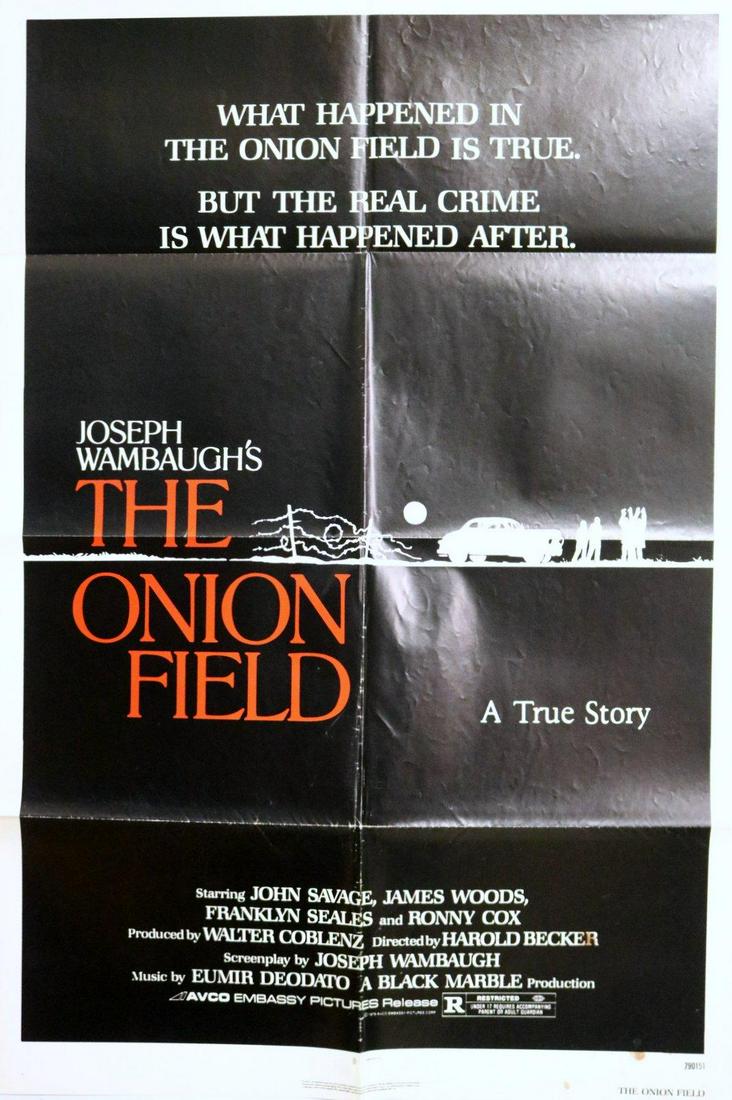The Onion Field (Avco Embassy, 1979). One Sheet: The Onion Field (Avco Embassy, 1979). One Sheet (27"x41") John Savage James Woods