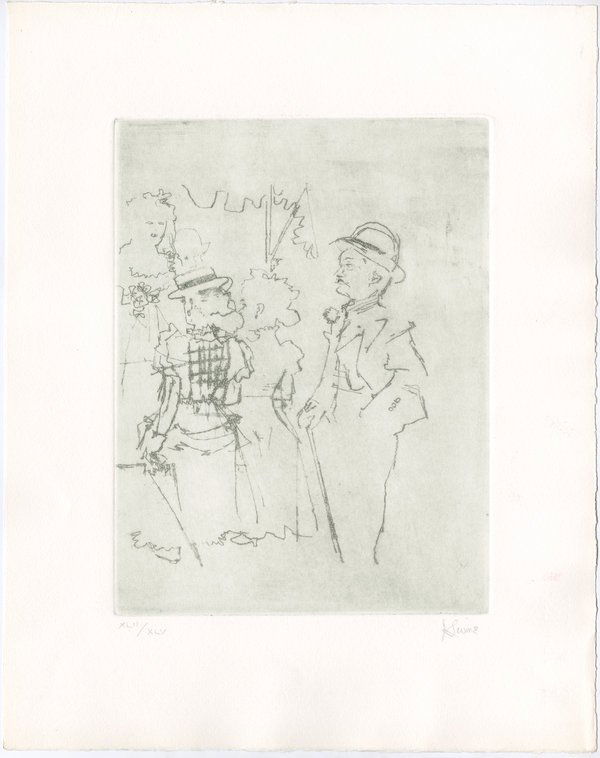 THREEPENNY OPERA: JACK LEVINE ltd. SIGNED portfolio