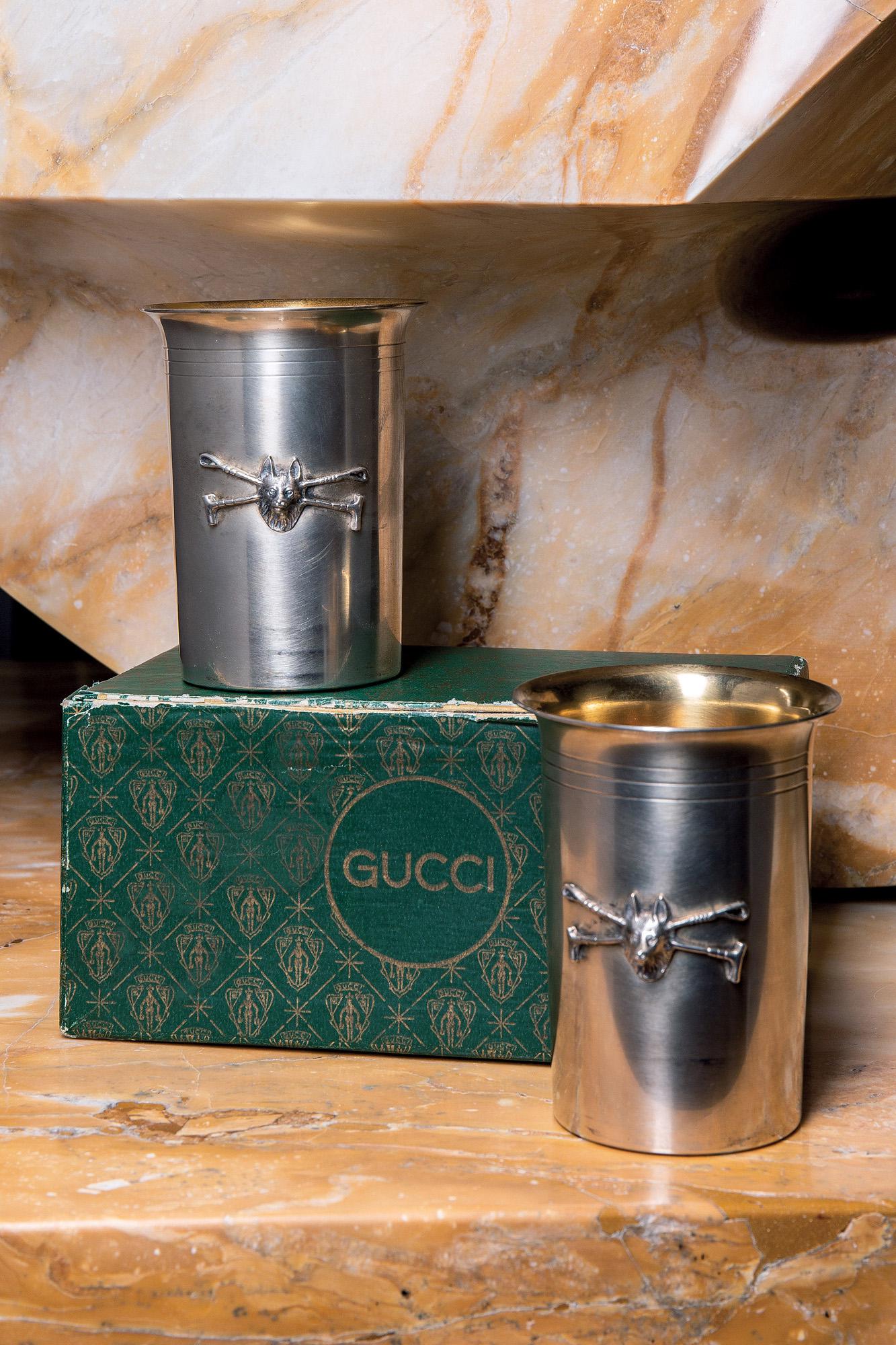 Gucci, 800 silver glasses (1 of 3)