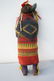 VINTAGE 17" SKOOKUM CHIEF DOLL W/ 19" BIRCH BARK CANOE - 4