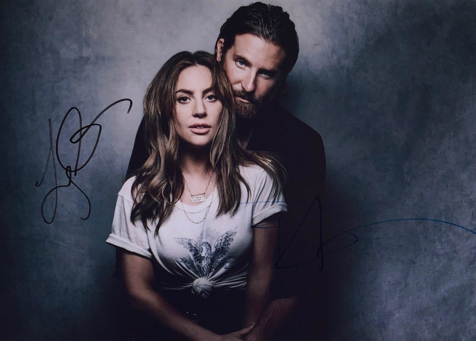 A Star is Born Lady Gaga Bradley Cooper Autograph (1 of 1)