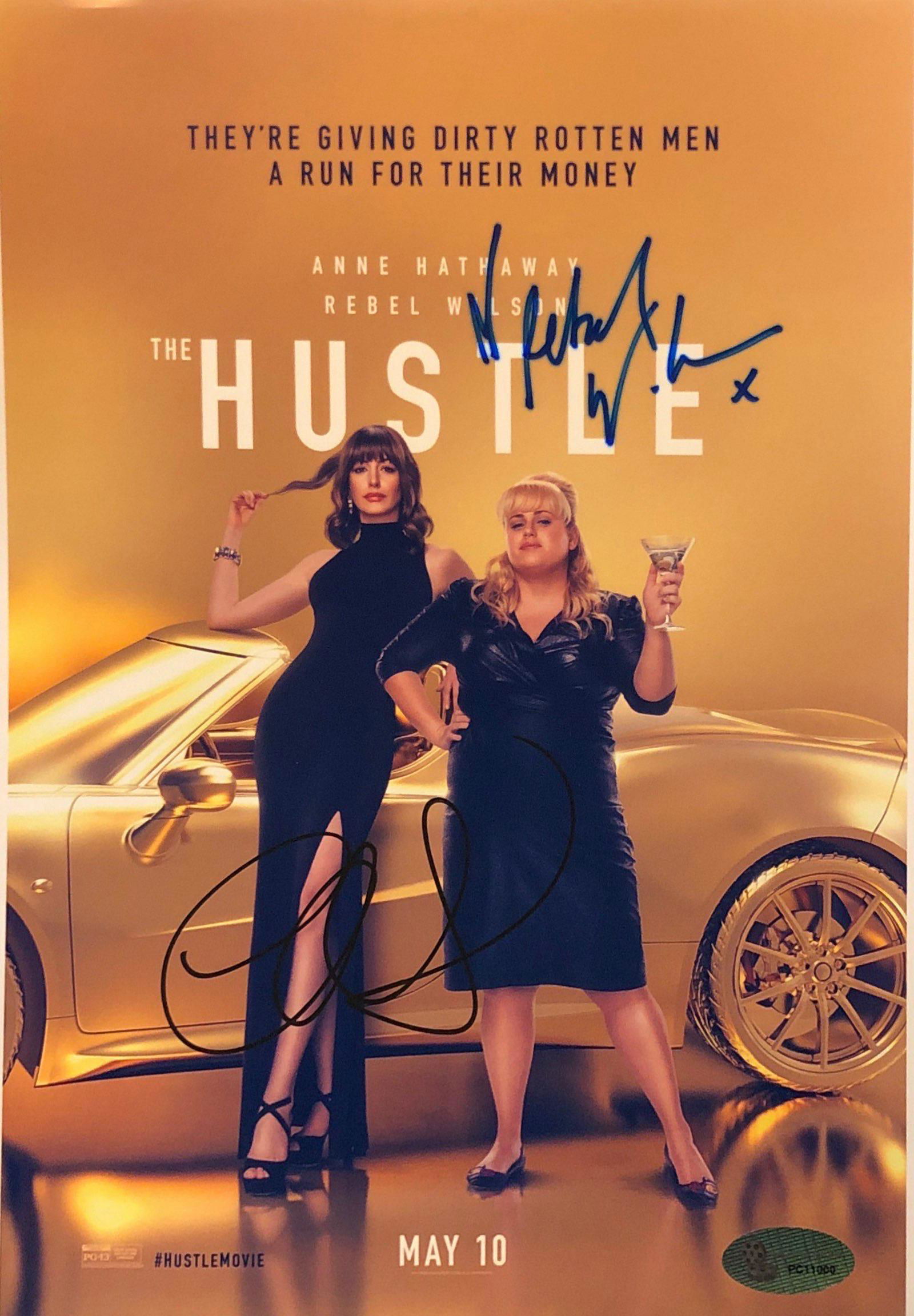 The Hustle Rebel Wilson Anne Hathaway Autographed (1 of 1)