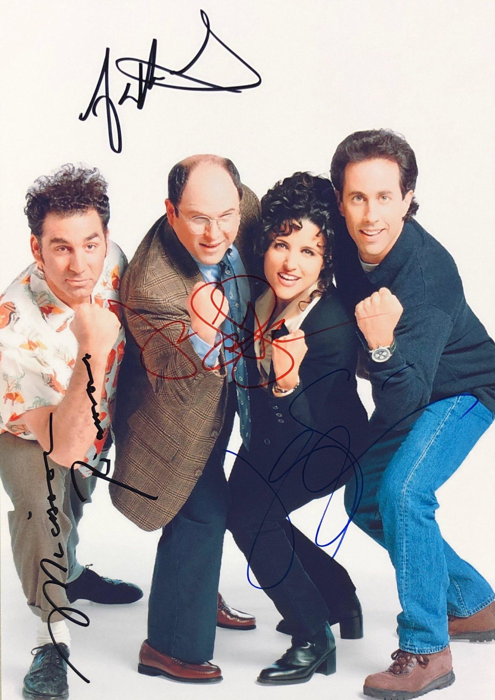 Seinford Jerry Seinfeld Jason Alexander Signed (1 of 1)