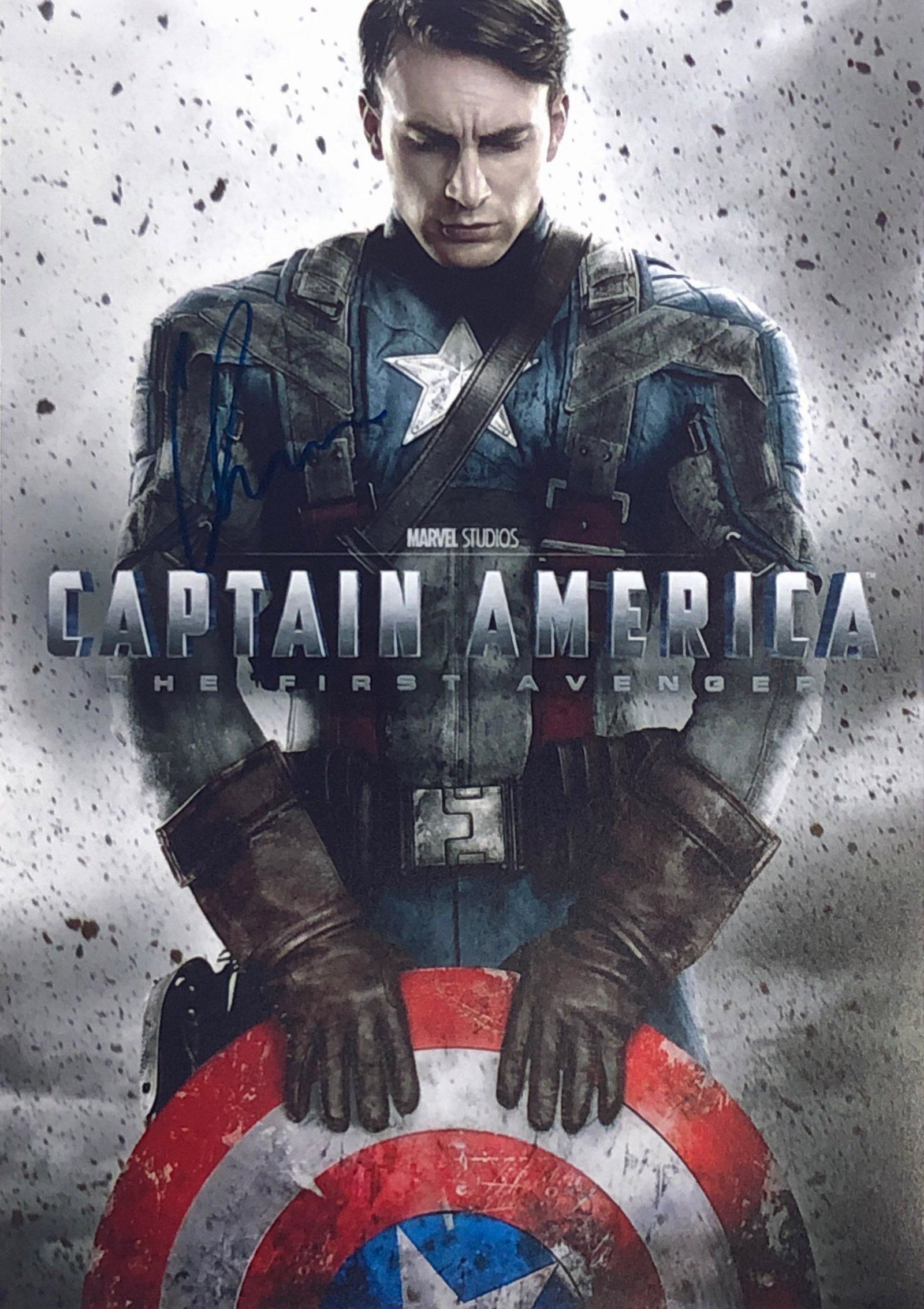 Avengers Captain America Chris Evans Autographed Signed (1 of 1)