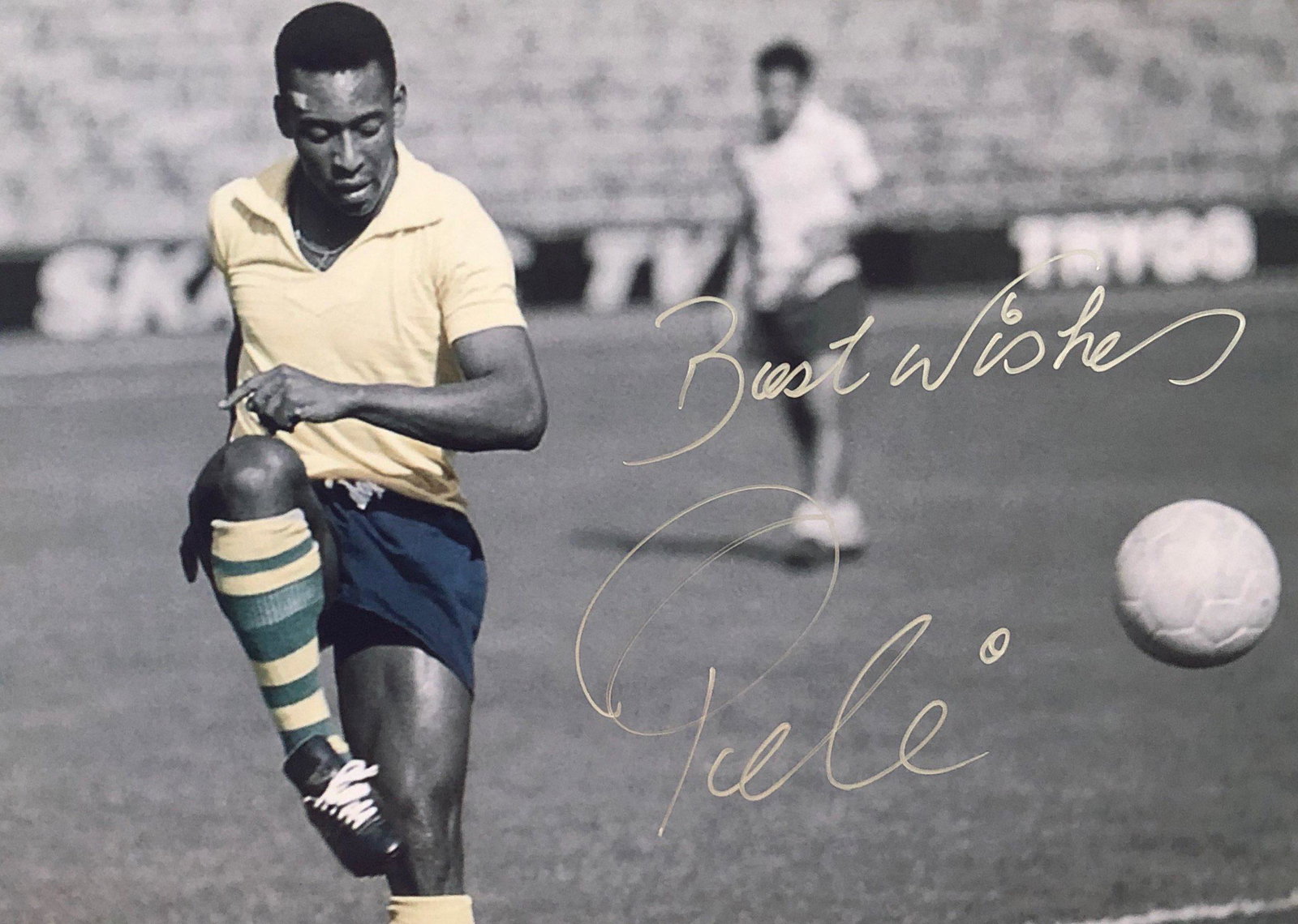 Pele Autographed Signed Photo (1 of 1)