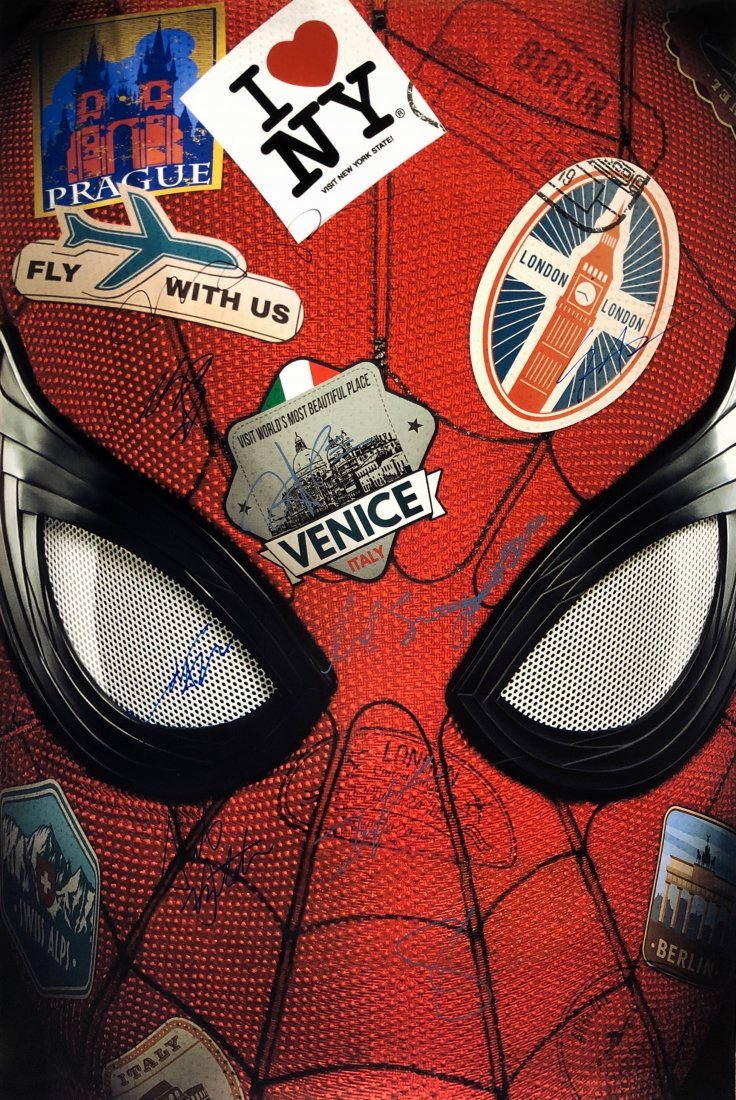 Spiderman Far From Home Poster A Tom Holland (1 of 6)