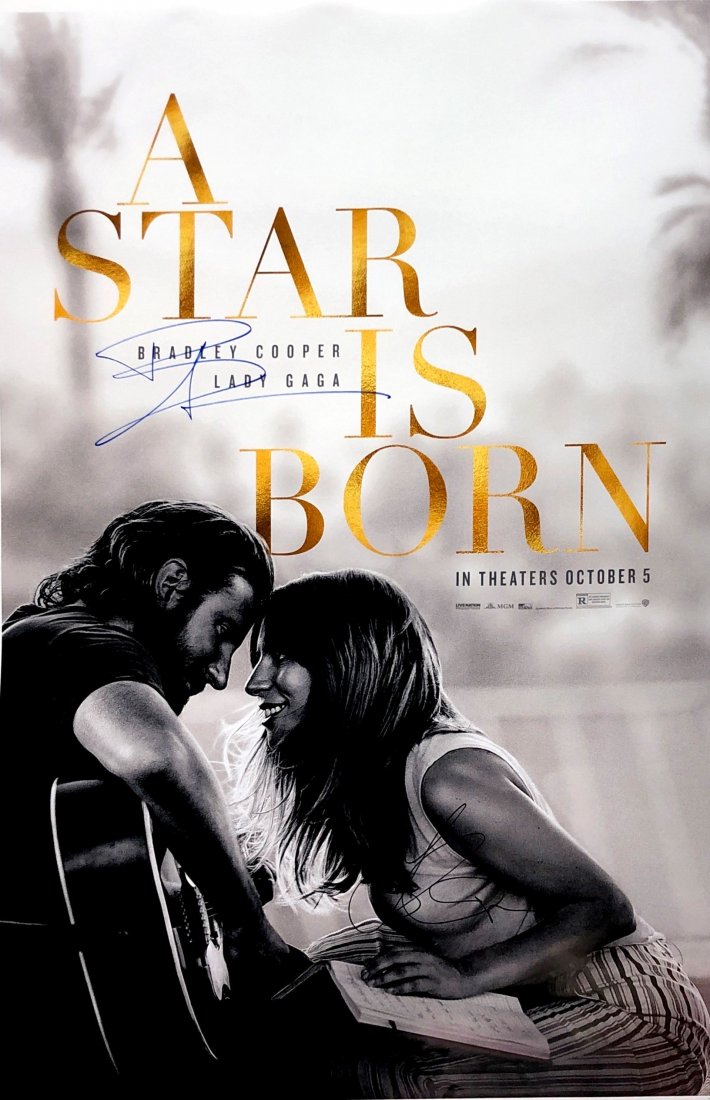 A Star is Born Poster Lady Gaga Bradley Cooper (1 of 3)