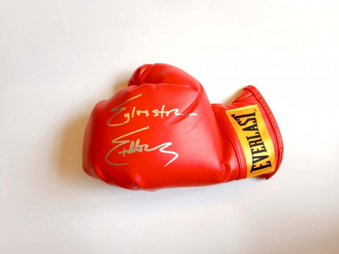 Sylvester Stallone Autograph Signed Rocky Boxing Gloves (1 of 1)