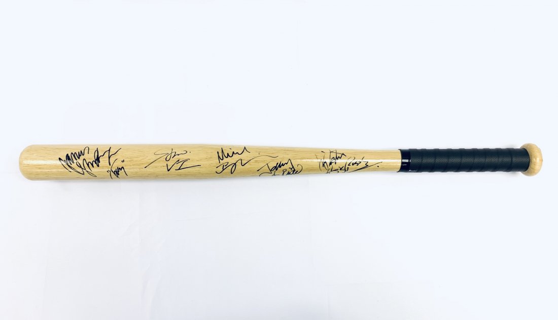 James Gandolfini Tony Sirico SIGNED Sopranos Bat (1 of 4)