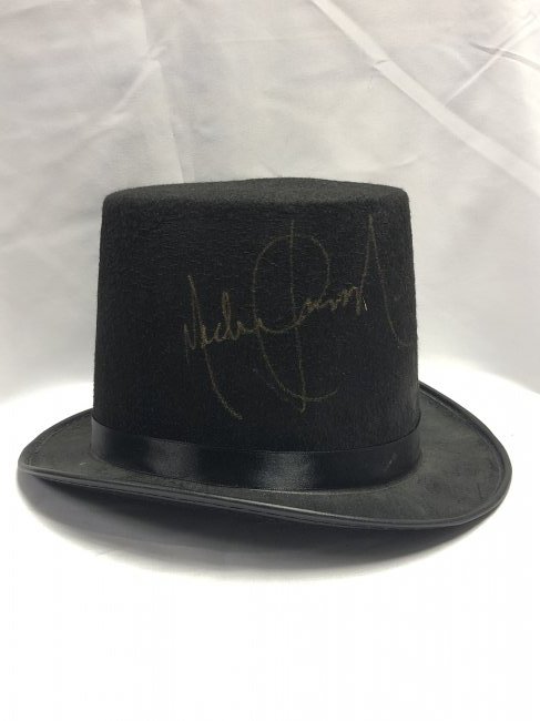 Michael Jackson King of Pop Music Autograph Signed  Hat (1 of 2)