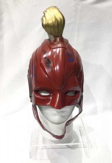 Brie Larson Samuel L Jackson Captain Autograph Mask (1 of 6)