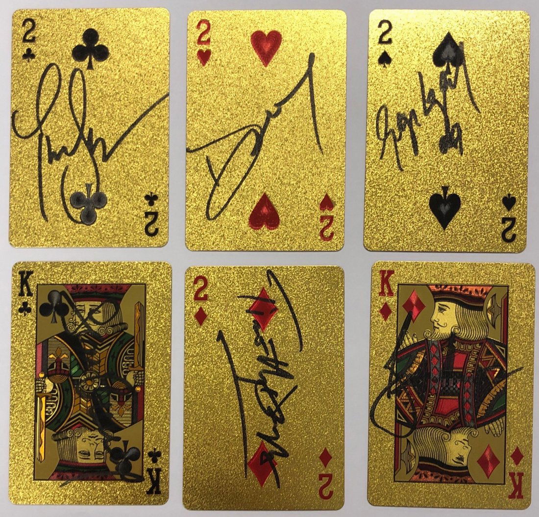 Sean Connery Pierce Bosman 6 James Bond Autograph CARD (1 of 6)