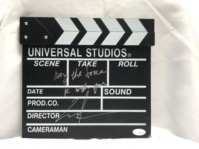 George Lucas Star Wars Autograph Signed Clapboard COA (1 of 1)