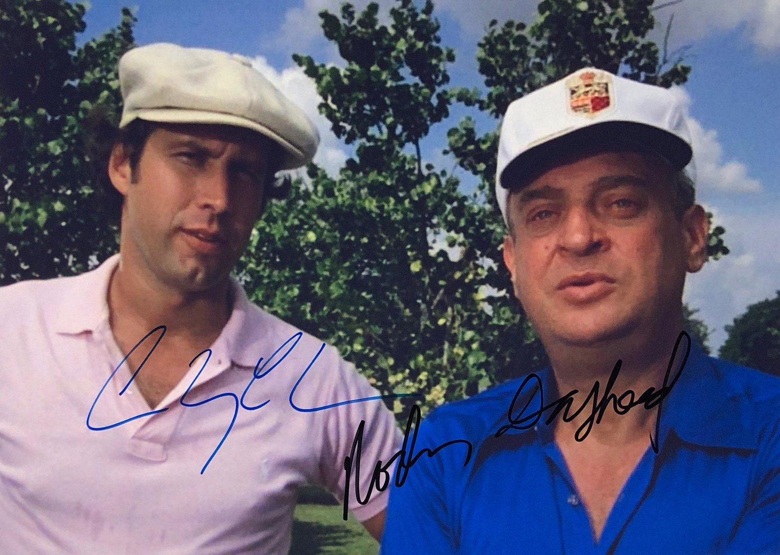Caddyshack Chevy Chase Autographed Signed Photo: Autographed by: Chevy Chase, Ted Knight Size: 8" x 10" All items come with COA which has professional authentication services by experts. Certificate come with unique silver hologram and serial number