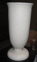 Cream Goblet Vase Cream Lacquer: Cream Goblet Vase Cream Lacquer by Robert Kuo