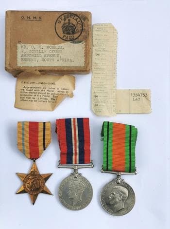 WW2. Boxed Medal Group of 3 (1 of 2)