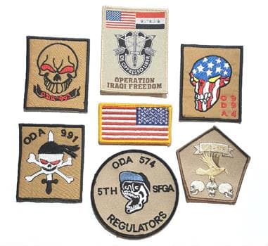 USA SPECIAL FORCES ODA Patch Lot of 7 (1 of 1)