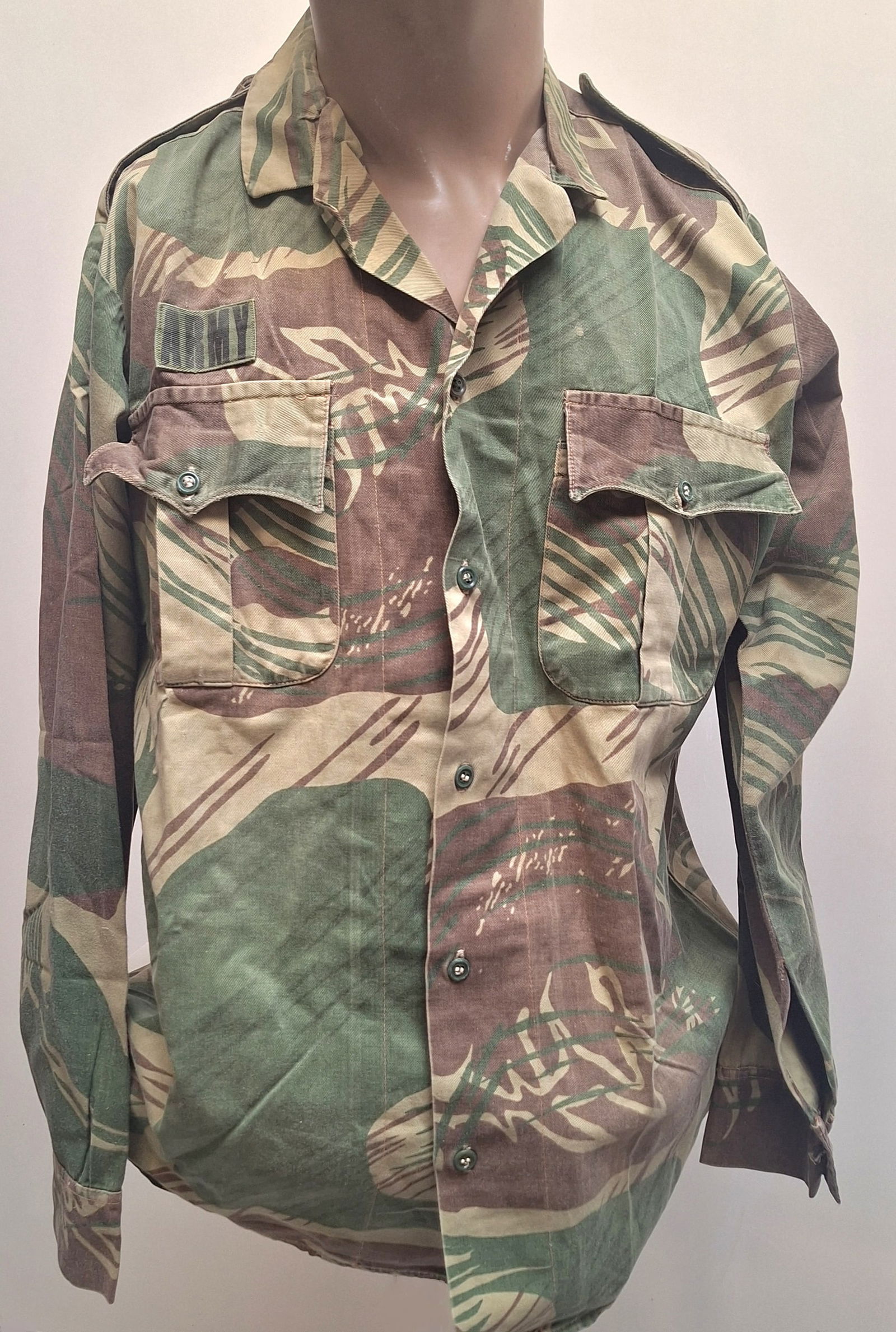 RHODESIA.Army Brushstroke Camo Shirt (1 of 2)