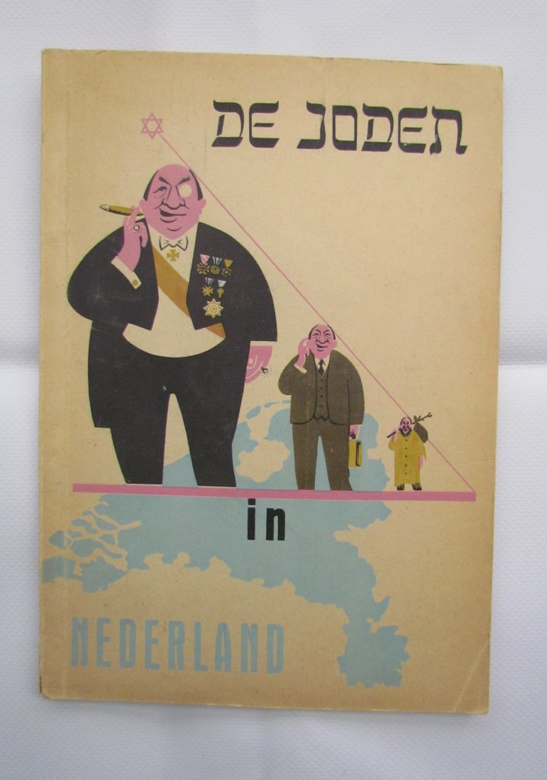 Book - "De Joden in Nederland" - Anti - Semitic (1 of 6)