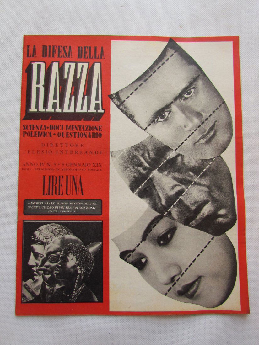Magazine - "La Difesa della Razza"  - Anti - Semitic (1 of 5)