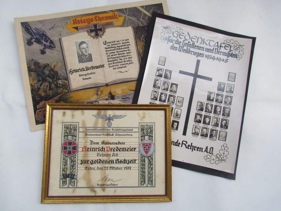 German WWII Set of Items of Wehrmacht Infantry Soldier (1 of 4)