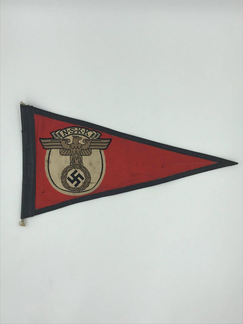 German WWII NSKK Vehicle Pennant (1 of 2)