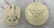 German Set of White Plastic Badges HJ (Hitlerjugend)