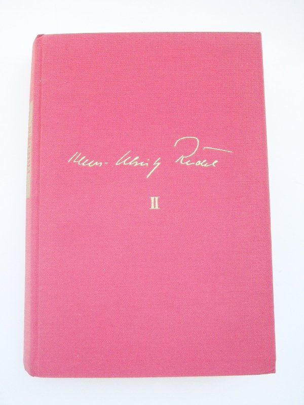 Hans Ulrich Rüdel LW Ace signed and dedicated book: Awesome Hans Ulrich Rüdel Luftwaffe Ace signed and dedicated book. It's the second volume of his memories "Aus Krieg und Frieden". This book is signed and dedicated with a blue pen by Hans Rüdel him