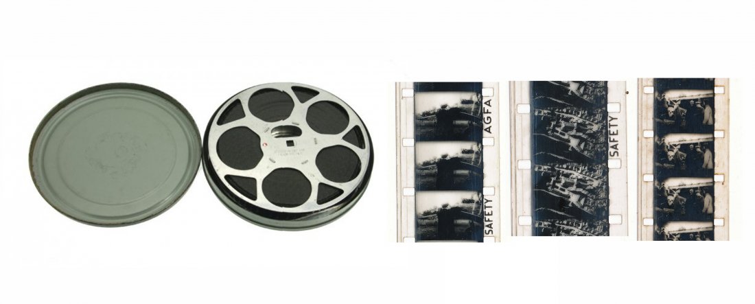 PROPAGANDA MOVIE ROLL OF THE RED BARON VON RICHTHOFEN!: Awesome item! An original period propaganda movie from WW1 about the glorious "Red Baron" Manfred von Richthofen, the Ace of the aviation that is a symbol of the air military history of all times. Agf