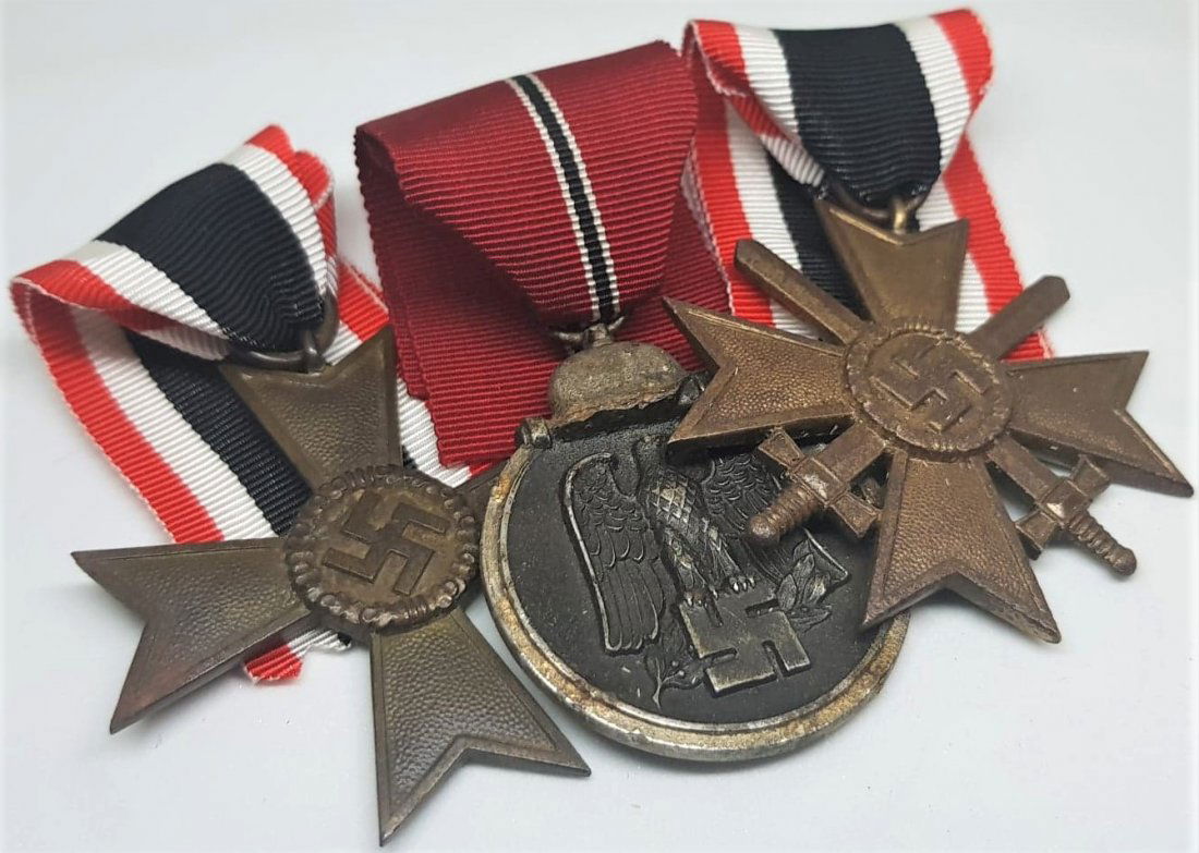 SET OF GERMAN DECORATIONS (3) (1 of 8)