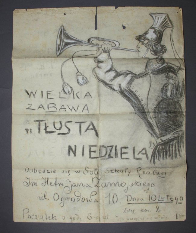 POLISH SCHOOL POSTER BEFORE WW I (1 of 3)