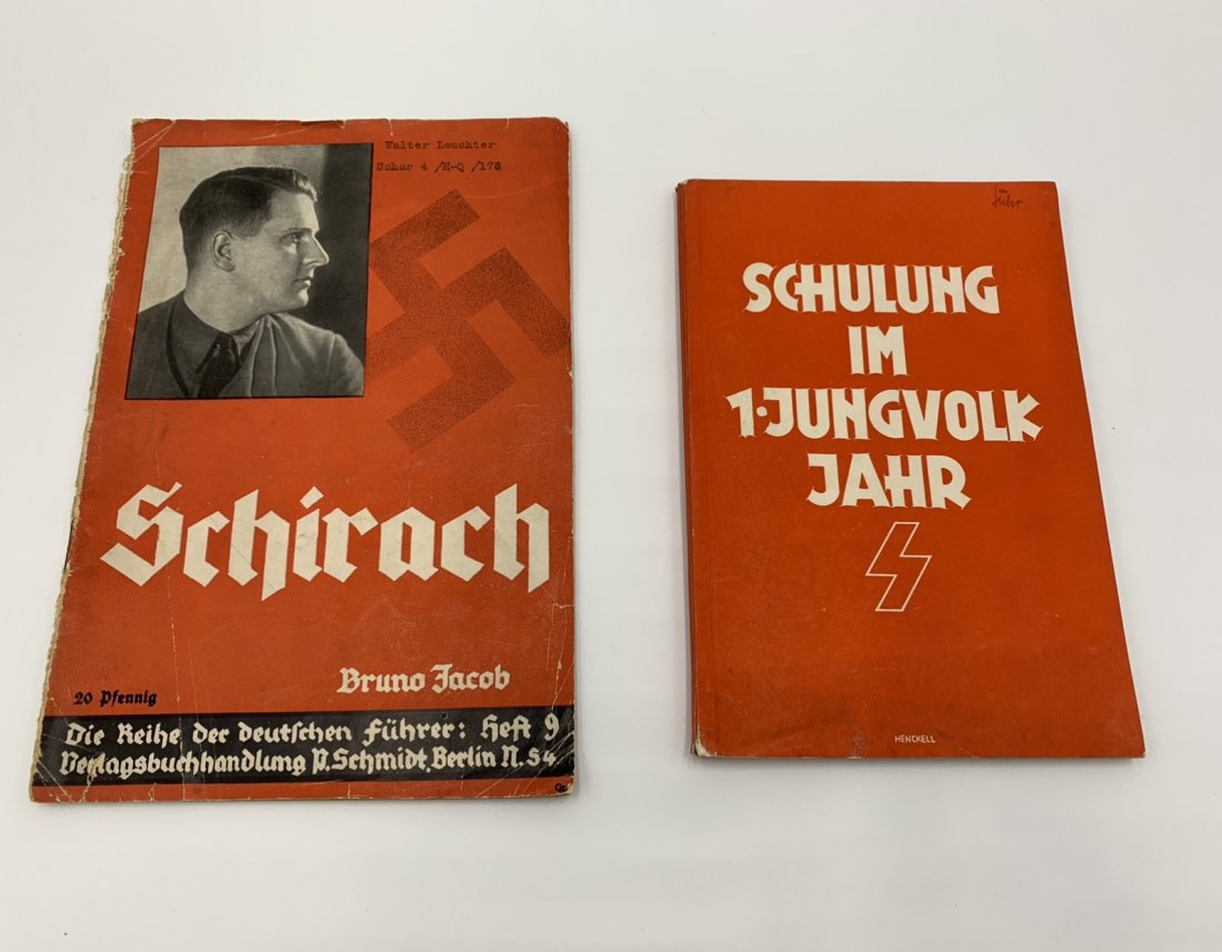 2 BOOKS - FIRST COURSE IN DJ AND BALDUR VON SCHIRACH (1 of 2)