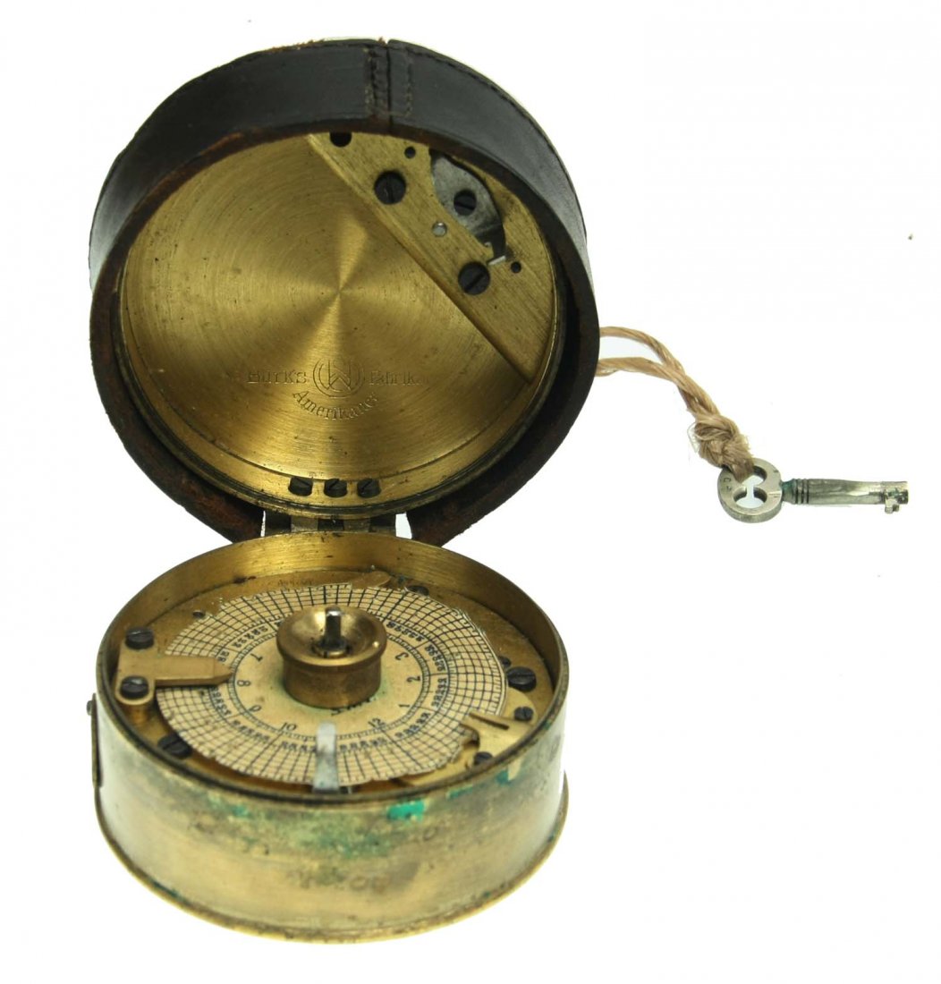 SENTRY CLOCK BURKS COMPANY  FROM POLISH ARMY (1 of 10)