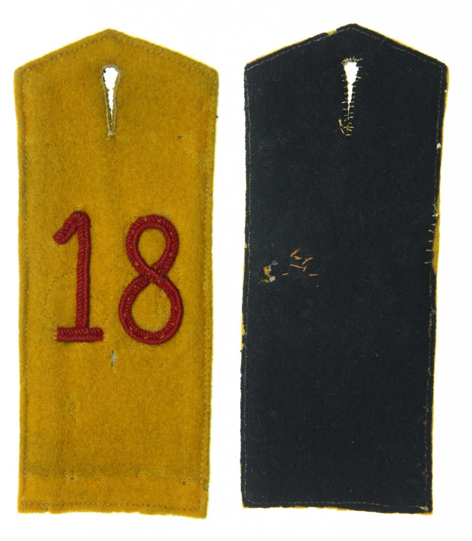 18th Infantry Regiment German WWI Pauldron (1 of 1)