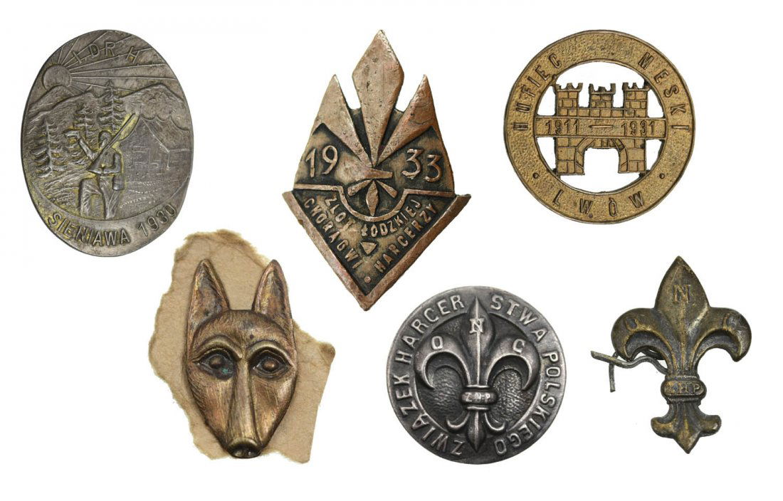 Polish Scouting Association Comm.Badges 1919-1939 (1 of 13)