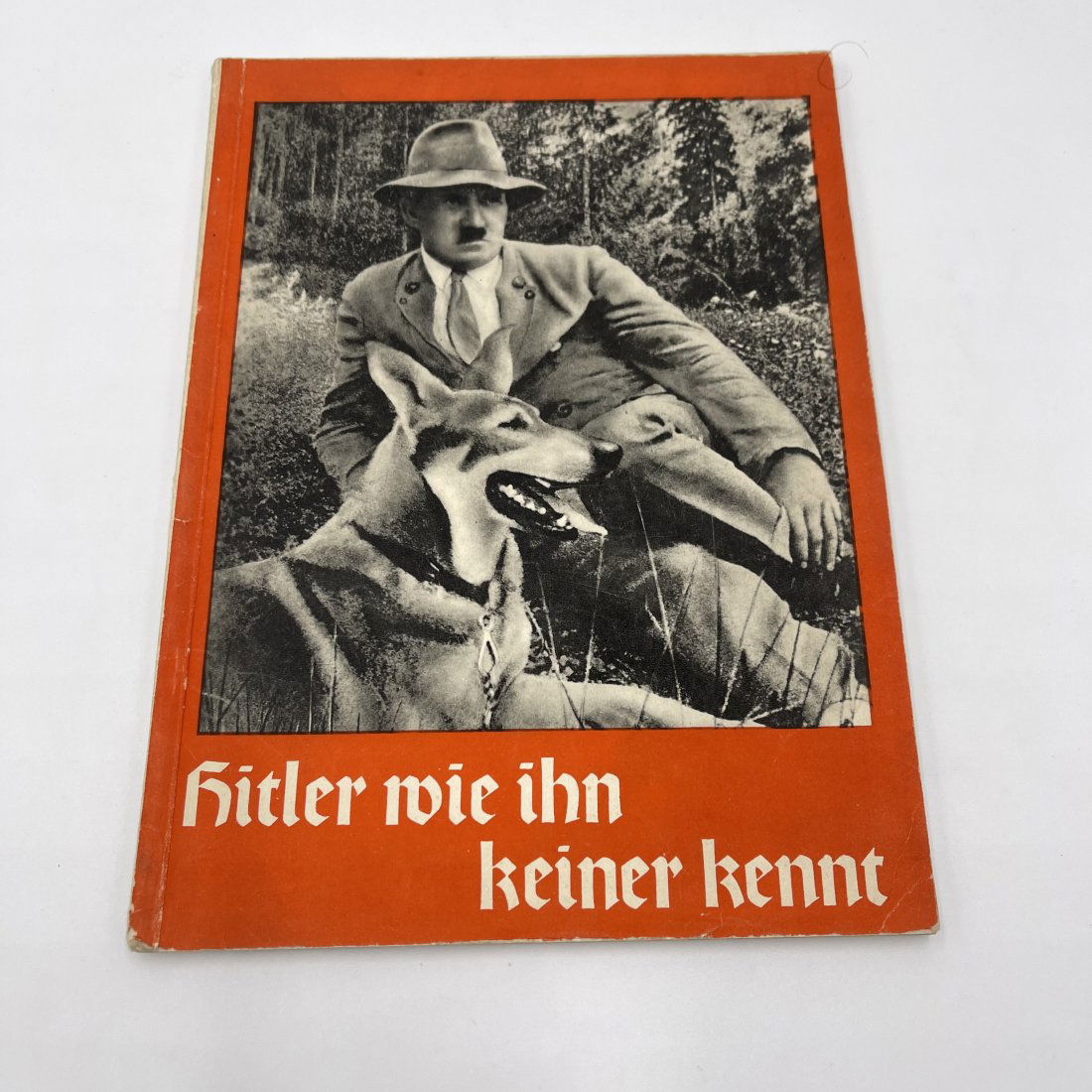 Adolf Hitler Book "Hitler Wie Ihn Keiner Kennt": Adolf Hitler Picture Book "Hitler Wie Ihn Keiner Kennt" by Heinrich Hoffmann.