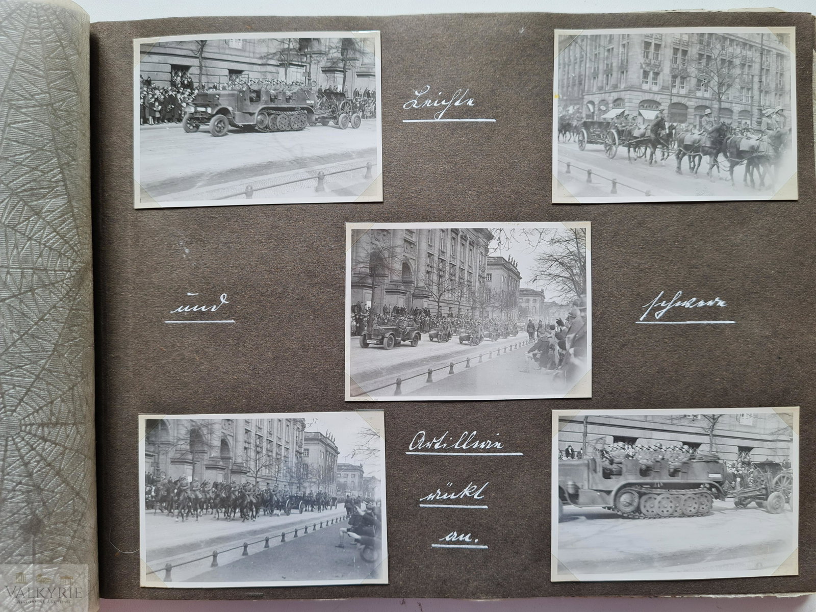 Very Rare Photo Album of Stabswache Göring Member: Very rare and unique photo album of a member of the elite bodyguard squad "Stabswache Göring" (Staff Guard Hermann Göring) that was part of the SA and was created by Ernst Röhm in 1931. This photo 