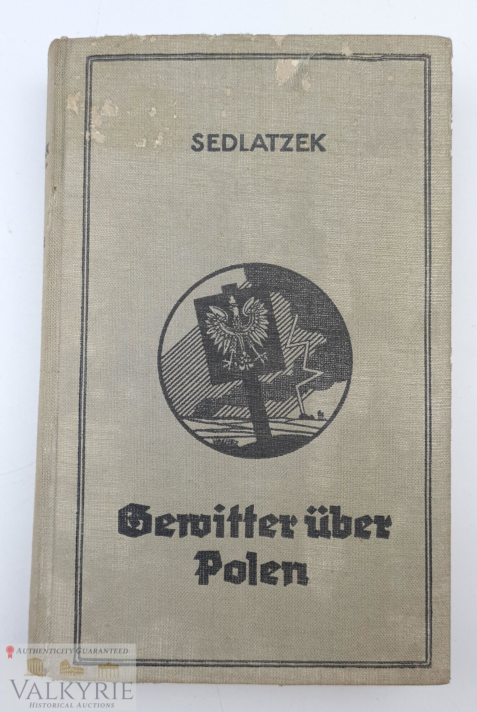 Book "Thunderstorm Over Poland" by Karl Sedlatzek 1941 (1 of 20)